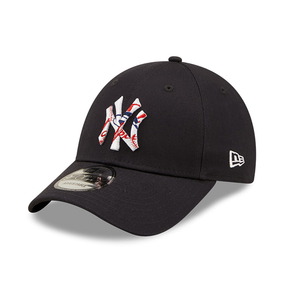 new-york-yankees-team-logo-kids-navy-9forty-adjustable-cap-60285185-left